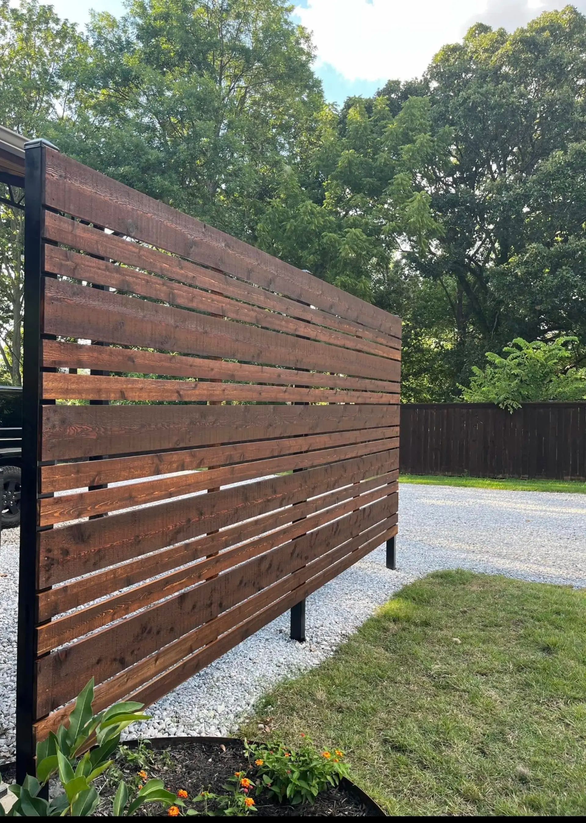 Carport Privacy Blind