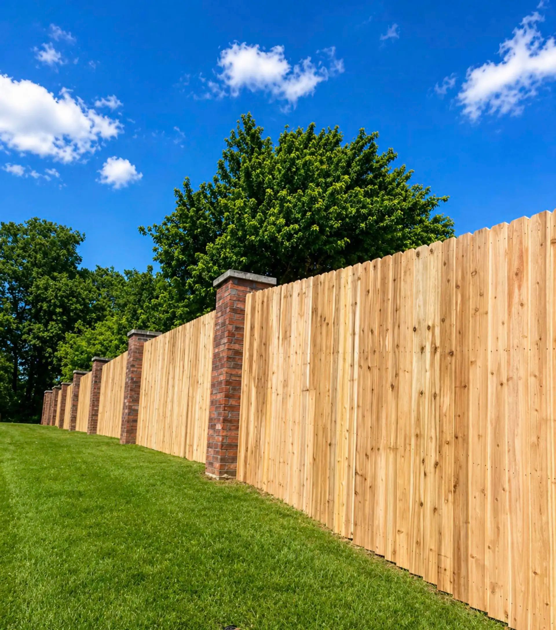 8' Cedar Privacy Fence